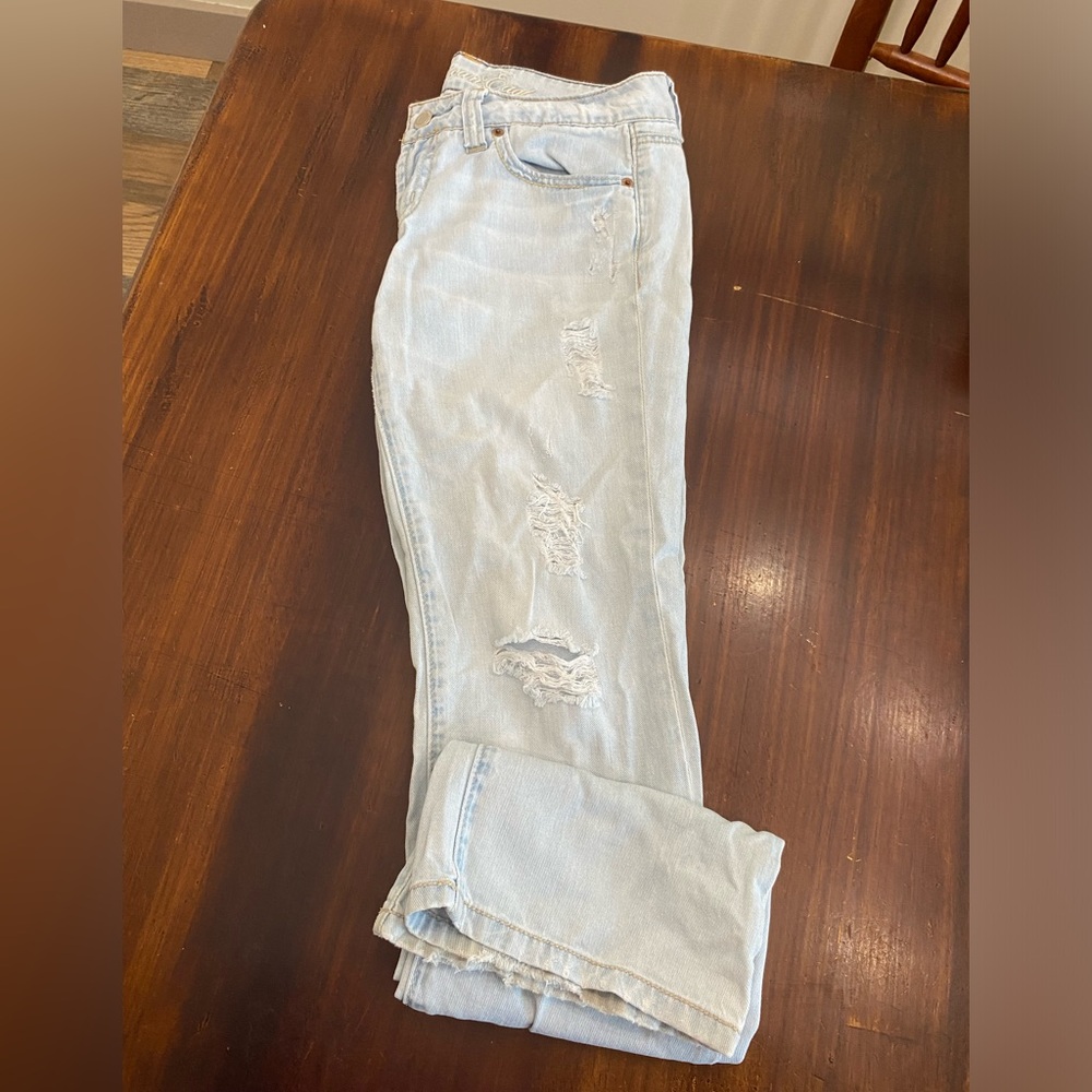 American Eagle jeans, favorite boyfriend fit size 4 regular